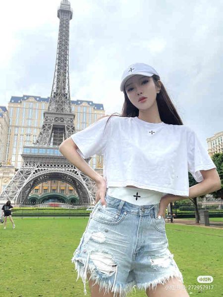 women's t-shirt 2022 summer smfk navel exposed short sleeved t-shirt bf style cross print light organic slim tpay, White
women's t-shirt 2022 summer smfk navel exposed short sleeved t-shirt bf style cross print light organic slim tpay, White
