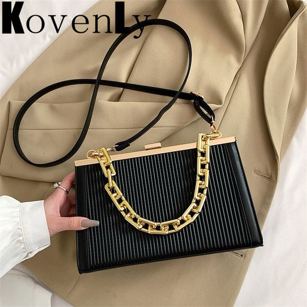 fashion handbag for women trendy metale clip handle solid leather clutch bag luxury crossbody bag female shoulder bags 220620
fashion handbag for women trendy metale clip handle solid leather clutch bag luxury crossbody bag female shoulder bags 220620