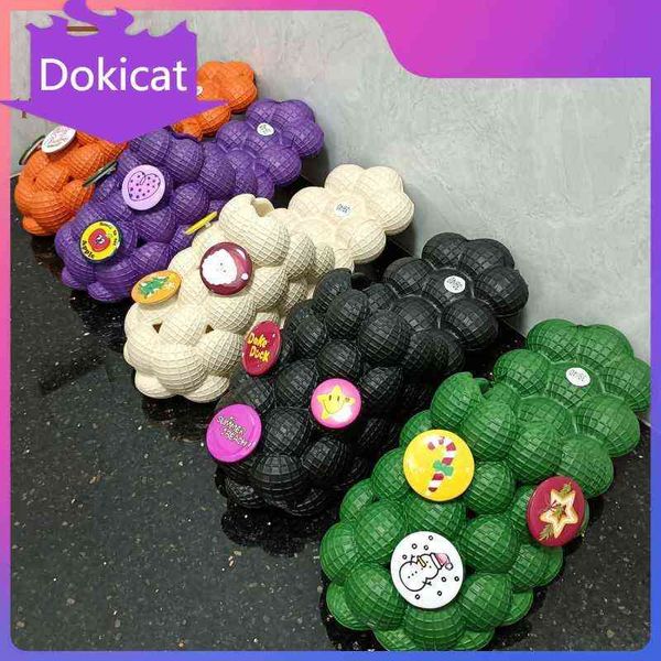factory wholesale christmas style outdoor eva clogs women sandals house flip flops massage bubble slides slippers with charms g220601, Black
factory wholesale christmas style outdoor eva clogs women sandals house flip flops massage bubble slides slippers with charms g220601, Black