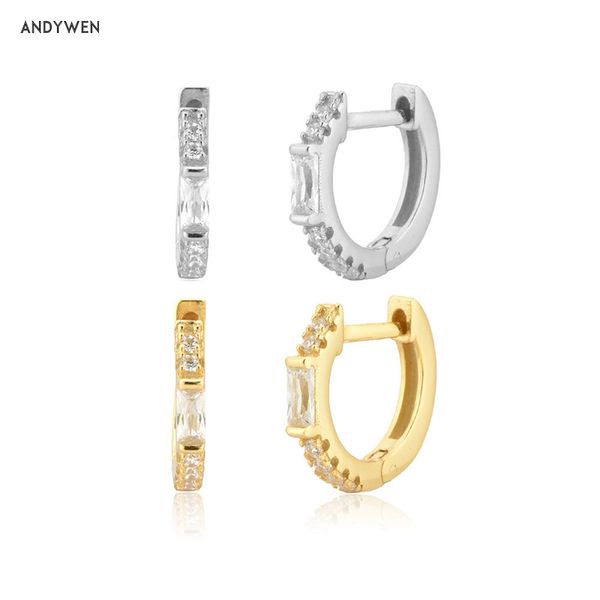 andywen 100 925 sterling silver gold 8mm piercing hoops women one zircon luxury rock punk fashion jewelry gift 220718, Golden
andywen 100 925 sterling silver gold 8mm piercing hoops women one zircon luxury rock punk fashion jewelry gift 220718, Golden