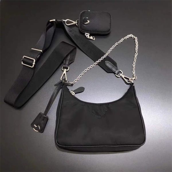 design luxury fashion bags texture niche portable small black leisure versatile one piece set
design luxury fashion bags texture niche portable small black leisure versatile one piece set