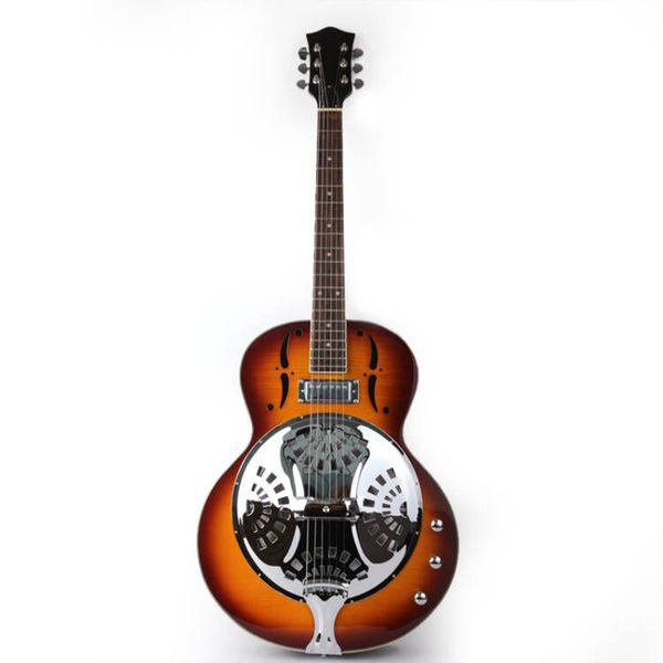 good quality dobro resonator electric guitar acoustic guitar vintage sunburst
good quality dobro resonator electric guitar acoustic guitar vintage sunburst