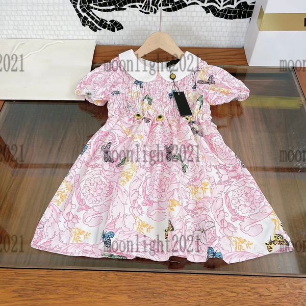 22ss designer girls dresses summer doll collar dresses newly princess dress wisteria flower design girl high-end cotton-dress skirts fashion, Red;yellow
22ss designer girls dresses summer doll collar dresses newly princess dress wisteria flower design girl high-end cotton-dress skirts fashion, Red;yellow