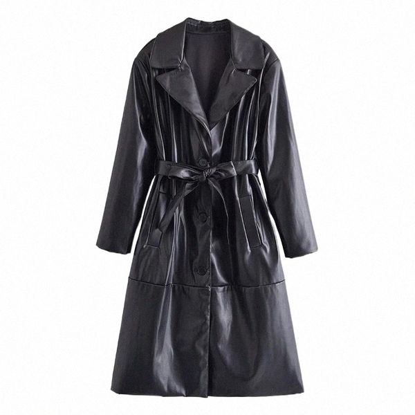 women's trench coats clazzaa women fashion with belt pu black single breasted long coat vintage notched neck sleeve casual female outwe, Tan;black
women's trench coats clazzaa women fashion with belt pu black single breasted long coat vintage notched neck sleeve casual female outwe, Tan;black