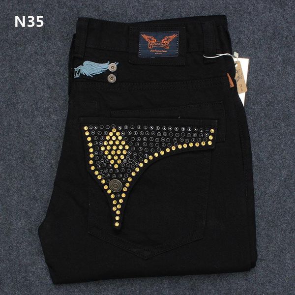 2022 new arrival jeans men famous brand ripped biker mens robins jeans plus size denim jean for male, Blue
2022 new arrival jeans men famous brand ripped biker mens robins jeans plus size denim jean for male, Blue