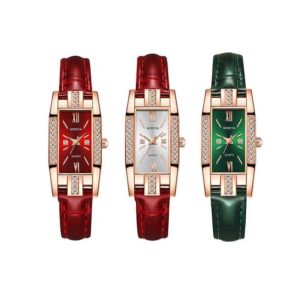 temperament square quartz watch fashion diamond belt small green womens watch, Slivery;golden
temperament square quartz watch fashion diamond belt small green womens watch, Slivery;golden