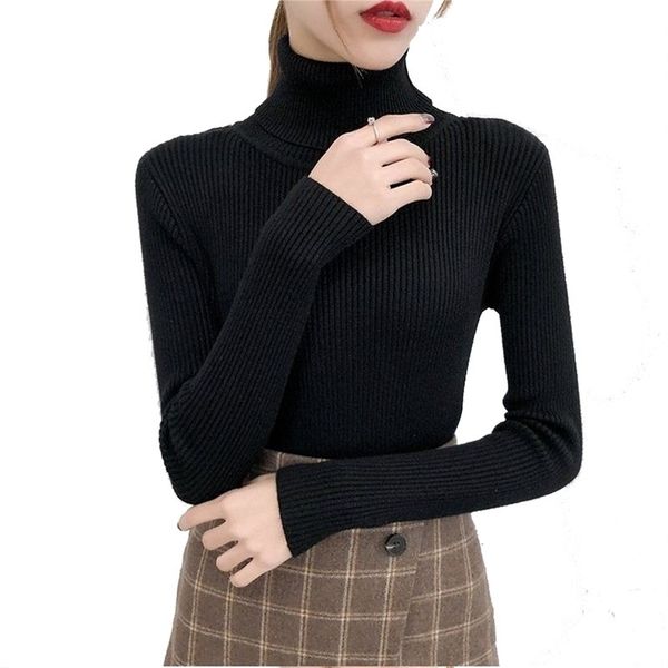 bonjean autumn winter knitted jumper turtleneck pullovers casual sweaters women shirt long sleeve tight sweater girls 220817, White;black
bonjean autumn winter knitted jumper turtleneck pullovers casual sweaters women shirt long sleeve tight sweater girls 220817, White;black