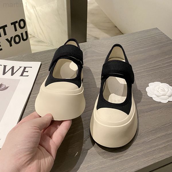 dress shoes designer french mary jane women's shoes zhao ruth's same ugly cute sandals mona big head small white canvas thick sole, Black
dress shoes designer french mary jane women's shoes zhao ruth's same ugly cute sandals mona big head small white canvas thick sole, Black