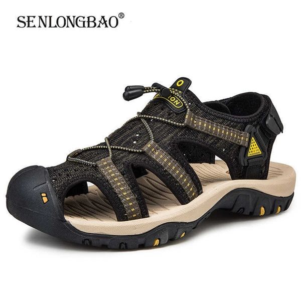 brand summer men sandals fashion design breathable mesh casual beach shoes men soft bottom outdoor sandals big size 3848 210624, Black
brand summer men sandals fashion design breathable mesh casual beach shoes men soft bottom outdoor sandals big size 3848 210624, Black