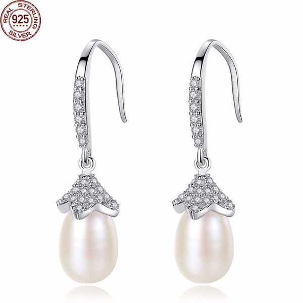 2018 fine jewelry earrings dangle & chandelier white 7-8mm freshwater pearl 9, Silver
2018 fine jewelry earrings dangle & chandelier white 7-8mm freshwater pearl 9, Silver