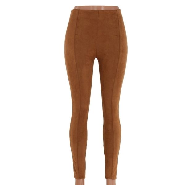spring autumn suede leather women pants high waist large elastic slim retro leather suede pants for women y200114, Black;white
spring autumn suede leather women pants high waist large elastic slim retro leather suede pants for women y200114, Black;white