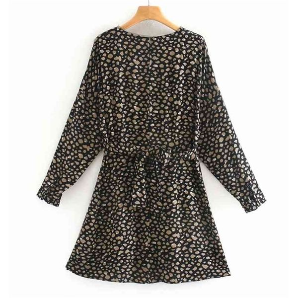 women summer print mini dress long sleeve o neck sashes bow tie vintage female elegant street dresses clothes vestidos 210513, Black;gray
women summer print mini dress long sleeve o neck sashes bow tie vintage female elegant street dresses clothes vestidos 210513, Black;gray