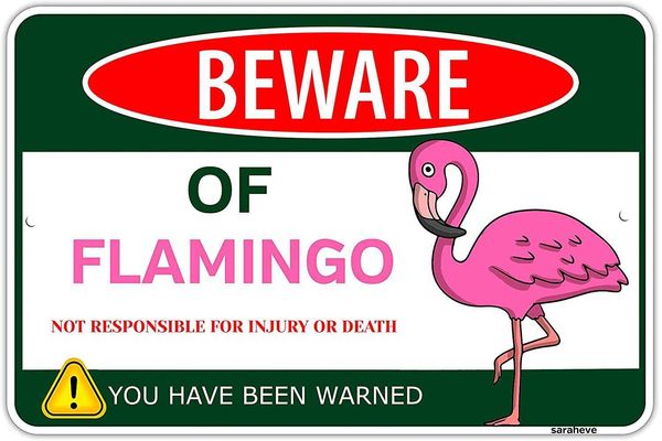 beware of flamingo metal tin sign funny pink flamingo sign gifts for women bedroom,bathroom wall art merch decoraluminum-8x
beware of flamingo metal tin sign funny pink flamingo sign gifts for women bedroom,bathroom wall art merch decoraluminum-8x