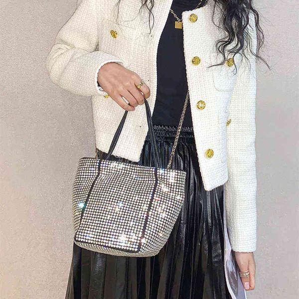evening bags shoulder wedding handbag designer handle rhinestones luxury purses and bag silver shiny crystal tote for 220330
evening bags shoulder wedding handbag designer handle rhinestones luxury purses and bag silver shiny crystal tote for 220330