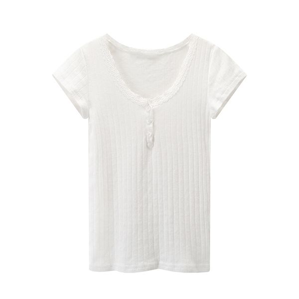 puwd y2k cute girl cotton hollow out lace t-shirt fashion ladies slim short sleeve button women summer o neck tees 220408, White
puwd y2k cute girl cotton hollow out lace t-shirt fashion ladies slim short sleeve button women summer o neck tees 220408, White