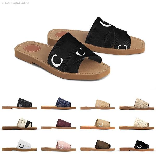 women flat sandals woody mules designer canvas slippers rubber slides white black pink khaki navy beige lace lettering fabric womens summer
women flat sandals woody mules designer canvas slippers rubber slides white black pink khaki navy beige lace lettering fabric womens summer