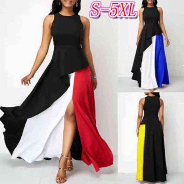 designer women's prom dresses 2022 spring women's wear medium and long color matching round neck large swing party lotus leaf gift, Black
designer women's prom dresses 2022 spring women's wear medium and long color matching round neck large swing party lotus leaf gift, Black