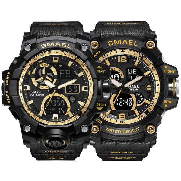 hopsell sports watch ourdoor gift mens watches set waterproof digital light relógio masculino male, Slivery;brown
hopsell sports watch ourdoor gift mens watches set waterproof digital light relógio masculino male, Slivery;brown