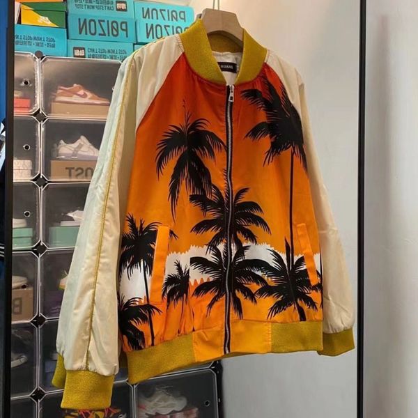 mens jacket slp designer baseball jackets palm tree print velvet fabric zipper cardigan coat men women fashion hip hop retro sportswear, Black;brown
mens jacket slp designer baseball jackets palm tree print velvet fabric zipper cardigan coat men women fashion hip hop retro sportswear, Black;brown