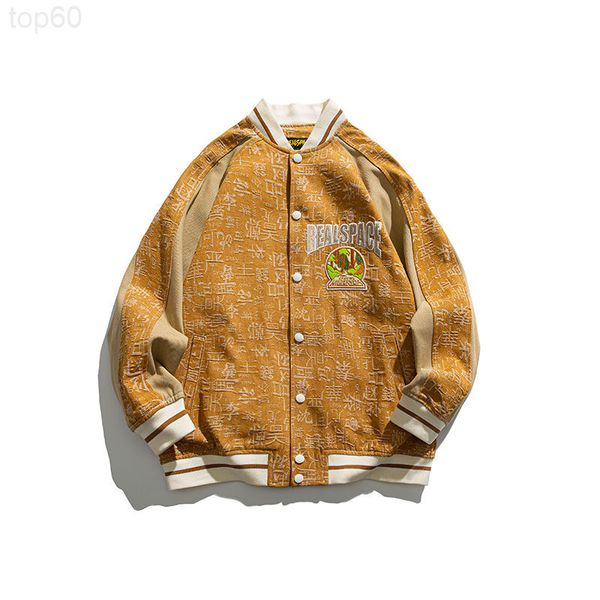 men's jackets designer atn men's wear | 2022 spring new baijiaxing fabric large embroidery stand collar baseball suit trendy brand, Black;brown
men's jackets designer atn men's wear | 2022 spring new baijiaxing fabric large embroidery stand collar baseball suit trendy brand, Black;brown