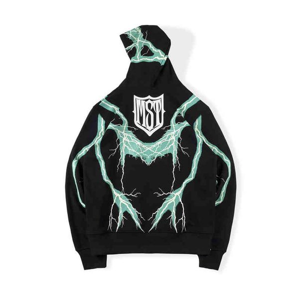 reflective missing since thursday lightning hoodie men women 1:1 high street quality heavy fabric pullover oversized sweatshirts, Black
reflective missing since thursday lightning hoodie men women 1:1 high street quality heavy fabric pullover oversized sweatshirts, Black
