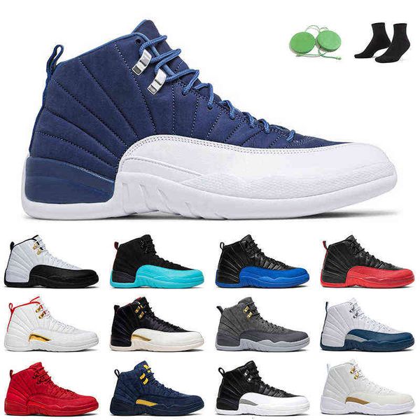 jumpman 12 indigo men basketball shoes 12s twist reverse flu game dark grey taxi mens trainer outdoor sneakers
jumpman 12 indigo men basketball shoes 12s twist reverse flu game dark grey taxi mens trainer outdoor sneakers
