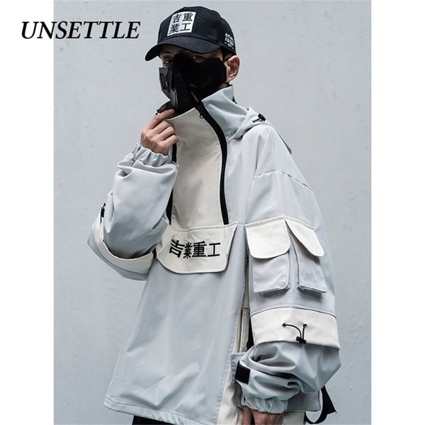 autumn/winter men/women mulit pockets color block patchwork hooded streetwear harajuku hip hop casual cotton jackets coats 201218, Black;brown
autumn/winter men/women mulit pockets color block patchwork hooded streetwear harajuku hip hop casual cotton jackets coats 201218, Black;brown