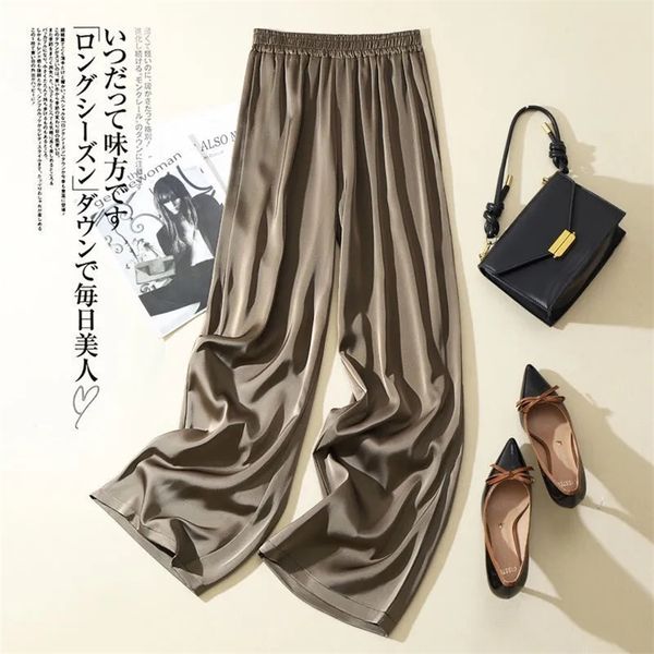 acetate imitation satin straightleg pjs summer cupro silk wideleg pants high waist smooth home trousers 220711, Black;white
acetate imitation satin straightleg pjs summer cupro silk wideleg pants high waist smooth home trousers 220711, Black;white