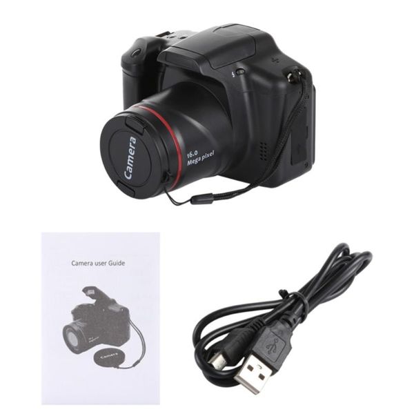 Image of Digital Cameras Portable Camera Mini Camcorder Full HD 1080P Video 16X Zoom AV Interface 16 Megapixel CMOS Sensor Po TrapsDigital CamerasDig