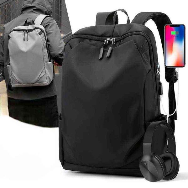 new men's business usb computer backpack high school student backpack outdoor hiking bag t220801
new men's business usb computer backpack high school student backpack outdoor hiking bag t220801