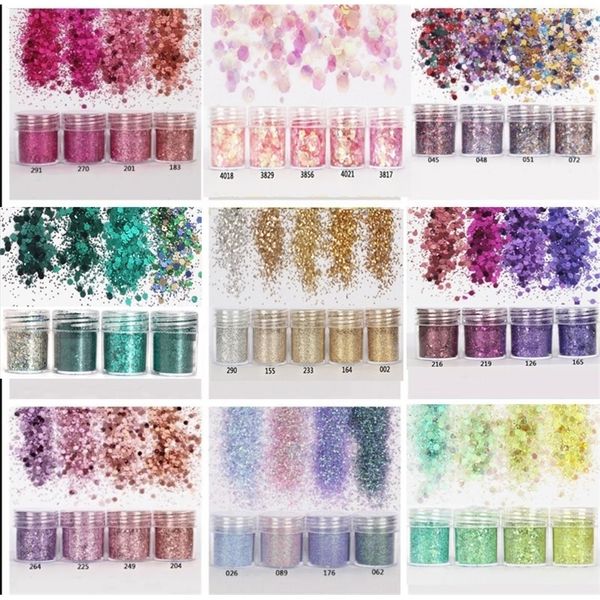 4pcsset4color set x10ml mix glitter powder0.2mm 1mm 2mm glitter 3d nail art decoration for nail art decoration45 220708, Silver;gold
4pcsset4color set x10ml mix glitter powder0.2mm 1mm 2mm glitter 3d nail art decoration for nail art decoration45 220708, Silver;gold