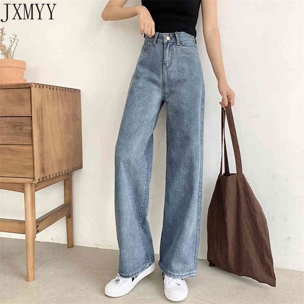woman jeans high waist clothes wide leg denim clothing streetwear vintage quality fashion harajuku loose straight pants 210412, Blue
woman jeans high waist clothes wide leg denim clothing streetwear vintage quality fashion harajuku loose straight pants 210412, Blue