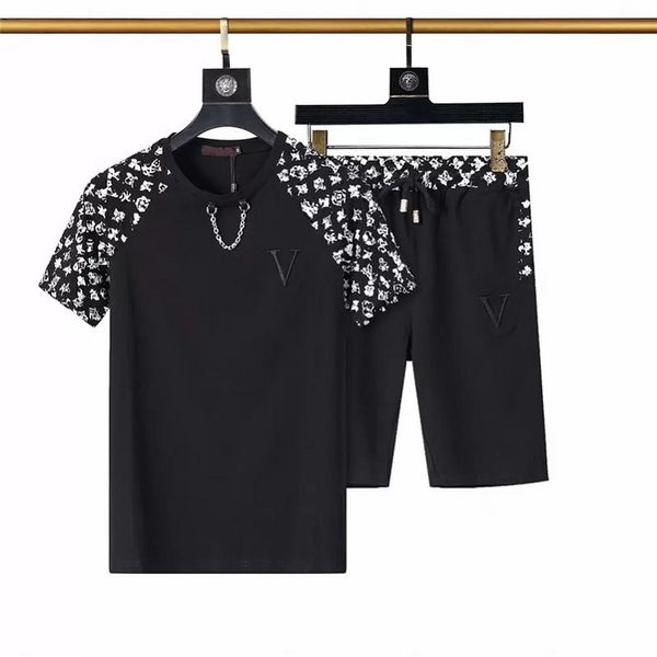 casual suit mens tracksuit fashion alphabet pattern summer sportwear crew neck short sleeves t-shirt+shorts 2 color option 20220 93, Gray
casual suit mens tracksuit fashion alphabet pattern summer sportwear crew neck short sleeves t-shirt+shorts 2 color option 20220 93, Gray
