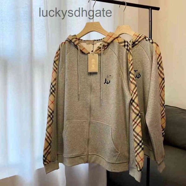 brand designer b br hoodies and coats 2023 early spring new correct version classic plaid embroidered cardigan couple's sweater for men, Black
brand designer b br hoodies and coats 2023 early spring new correct version classic plaid embroidered cardigan couple's sweater for men, Black