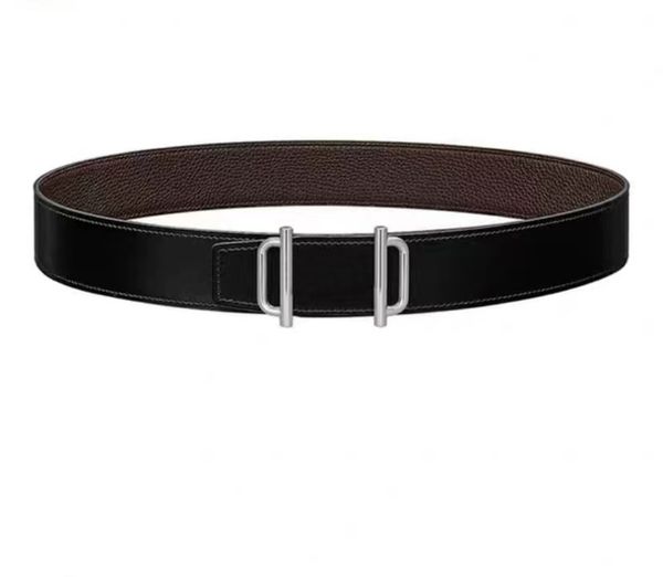 togo men's and women's belts fashion man designer custom leather belts, Black;brown 
togo men's and women's belts fashion man designer custom leather belts, Black;brown