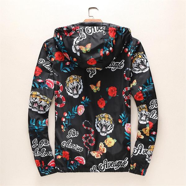 new trend personality mens designer jackets the tiger snake printed luxury jacket multi-code fashion youngth black windbreaker227v, Black;brown
new trend personality mens designer jackets the tiger snake printed luxury jacket multi-code fashion youngth black windbreaker227v, Black;brown