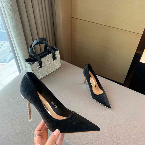sandals spring 1832-3 thin heel pointed single shoes french fairy high heels professional women's eco6, Black
sandals spring 1832-3 thin heel pointed single shoes french fairy high heels professional women's eco6, Black