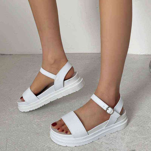 2022 summer sandals women genuine soft leather sandals korean version wedge platform non-slip women sandals slippers sandalias y220426, Black
2022 summer sandals women genuine soft leather sandals korean version wedge platform non-slip women sandals slippers sandalias y220426, Black