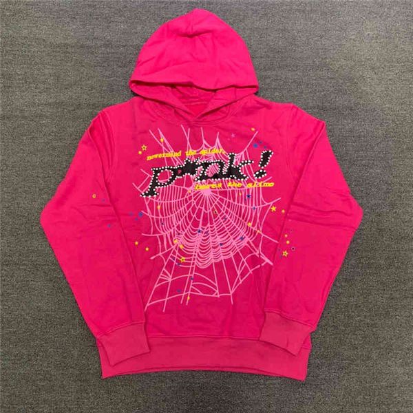 2021 young thug sp5der 555555 hoodies pink sportswear men women 1:1 foam printing spider web cap sweatshirts, Black
2021 young thug sp5der 555555 hoodies pink sportswear men women 1:1 foam printing spider web cap sweatshirts, Black