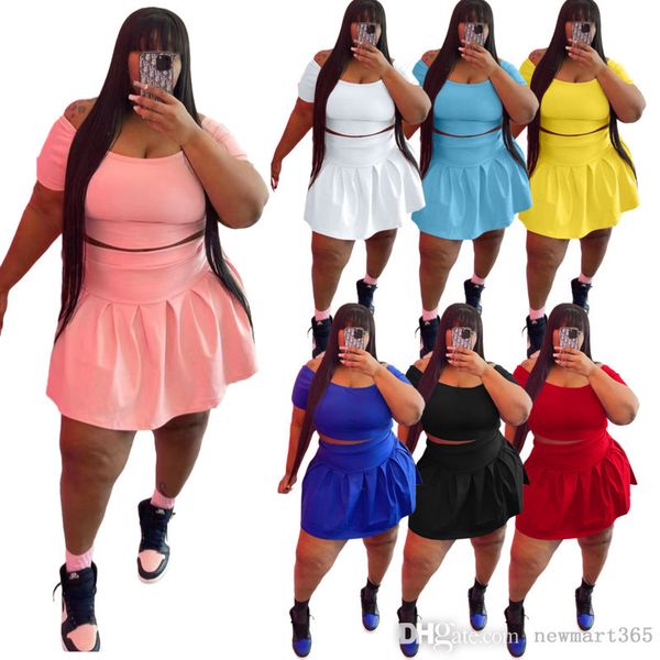 plus size s-5xl designer womens two piece dress pleated skirt set leisure women clothing sports outfits, Black
plus size s-5xl designer womens two piece dress pleated skirt set leisure women clothing sports outfits, Black