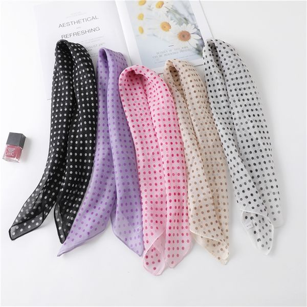women chiffon hair scarf square neck scarves handle tie foulard lady neckerchief bandana shawls and wraps 220704, Blue;gray
women chiffon hair scarf square neck scarves handle tie foulard lady neckerchief bandana shawls and wraps 220704, Blue;gray