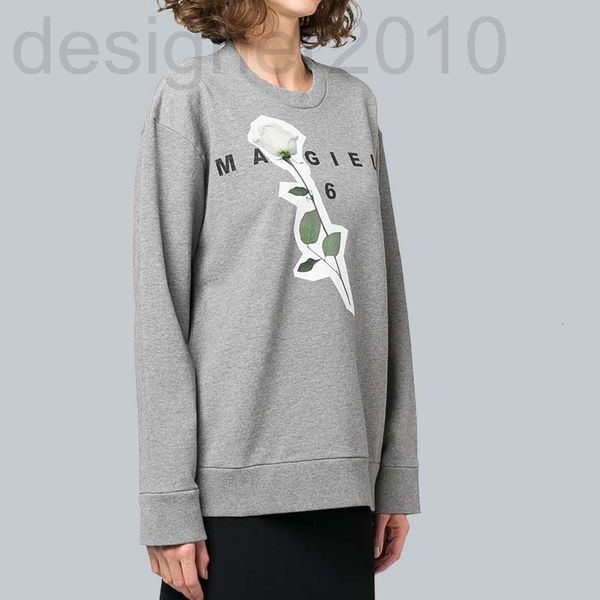 women's hoodies & sweatshirts designer 2022 spring and winter women's mm6 fashion sweatshirt loose round neck rib flower printed s, Black
women's hoodies & sweatshirts designer 2022 spring and winter women's mm6 fashion sweatshirt loose round neck rib flower printed s, Black