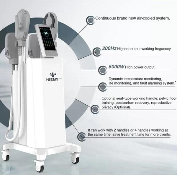 clinic use slimming machine electromagnetic muscle stimulation fat burning max4 body shape with rf 4 handles high intensity build muscle bea
clinic use slimming machine electromagnetic muscle stimulation fat burning max4 body shape with rf 4 handles high intensity build muscle bea