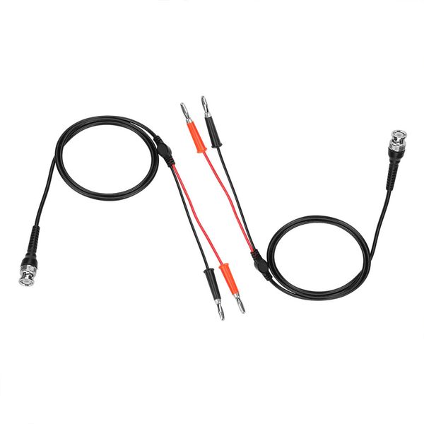 instrument accessories 2pcs per set black red bnc to dual banana plug connector test leads 50Ï
instrument accessories 2pcs per set black red bnc to dual banana plug connector test leads 50Ï
