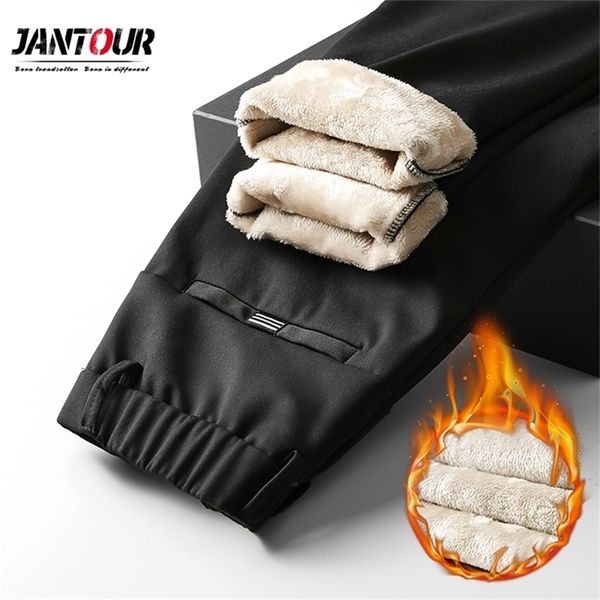 jantour brand winter men's fleece warm casual pants business black classics straight fashion trousers plus size 28-40 201128
jantour brand winter men's fleece warm casual pants business black classics straight fashion trousers plus size 28-40 201128