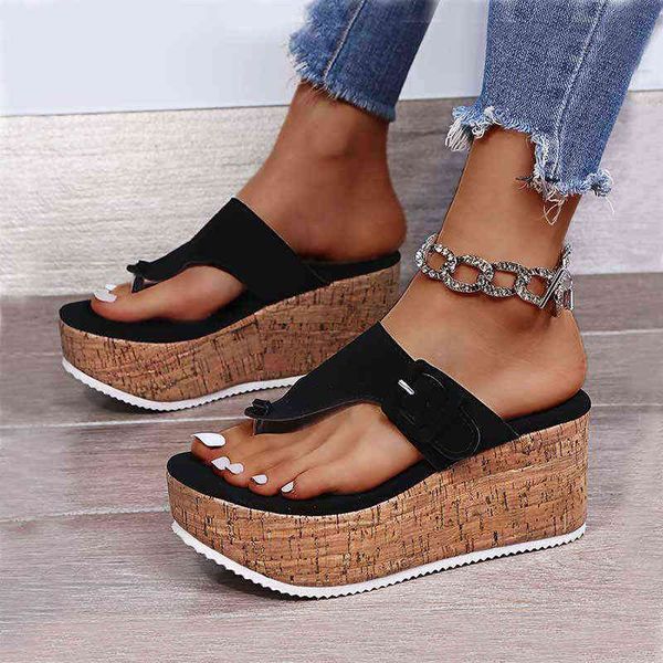 women summer female wedge platform sandal 2022 ladies 7.5cm thick bottom casual slippers shoe black pink y220426
women summer female wedge platform sandal 2022 ladies 7.5cm thick bottom casual slippers shoe black pink y220426