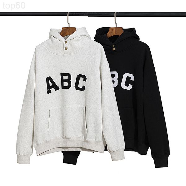 men's hoodies & sweatshirts designer 2021 autumn winter new fashion brand season 7 abc letter printed plush hoodie for men and women lh, Black
men's hoodies & sweatshirts designer 2021 autumn winter new fashion brand season 7 abc letter printed plush hoodie for men and women lh, Black