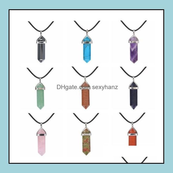 pendant necklaces pendants jewelry natural stone hexagonal tiger eye opal quartz crystal for women reiki heal pendum charms leather rope d, Silver
pendant necklaces pendants jewelry natural stone hexagonal tiger eye opal quartz crystal for women reiki heal pendum charms leather rope d, Silver
