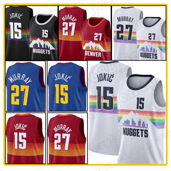 15 jokic jerseys jamal 27 murray nikola men denvers nugget basketball stephen 30 curry klay 11 thompson 33 wiseman city jerseys, Black;red
15 jokic jerseys jamal 27 murray nikola men denvers nugget basketball stephen 30 curry klay 11 thompson 33 wiseman city jerseys, Black;red