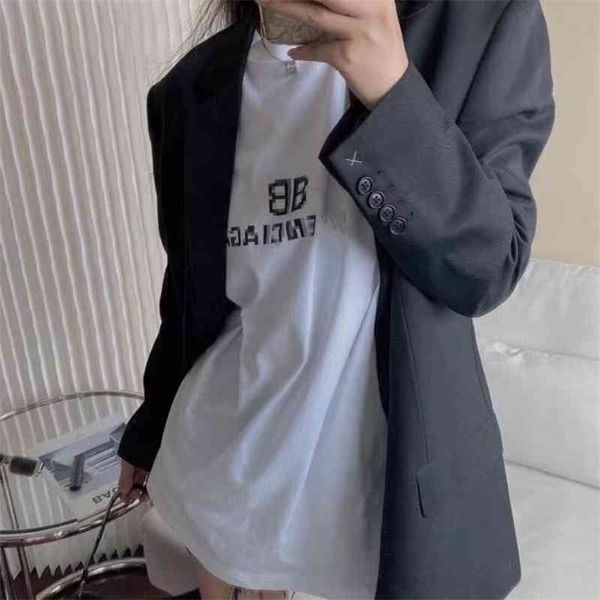 66% off new tested version advanced double b mosaic fuzzy letter printing t-shirt loose cotton short sleeve, White
66% off new tested version advanced double b mosaic fuzzy letter printing t-shirt loose cotton short sleeve, White